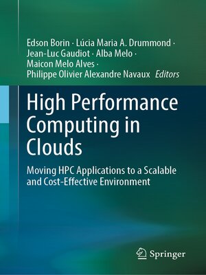 cover image of High Performance Computing in Clouds